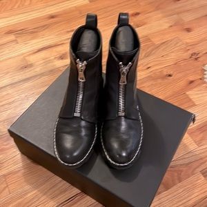 🔥Rag & Bone Shiloh Zip Up Boots🔥